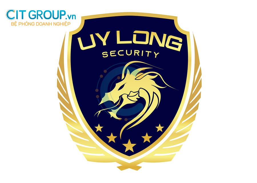 Logo bảo vệ Uy Long mẫu 1
