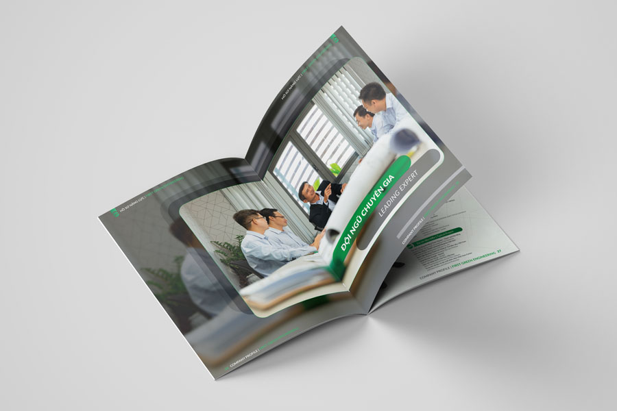 Tất cả các hình ảnh xuất hiện trong HSNL First Green đều sắc nét để tăng tính chuyên nghiệp cho công ty