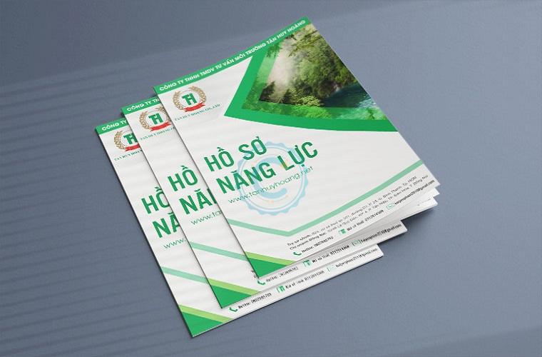 Thiết kế HSNL công ty môi trường Tân Huy Hoàng