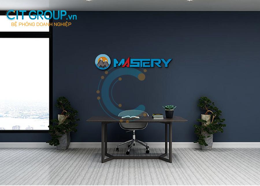 Logo Mastery mockup office