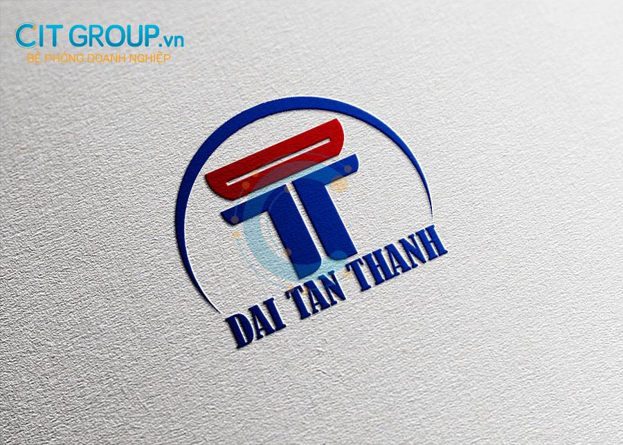 Logo Công ty Đại Tân Thanh mockup