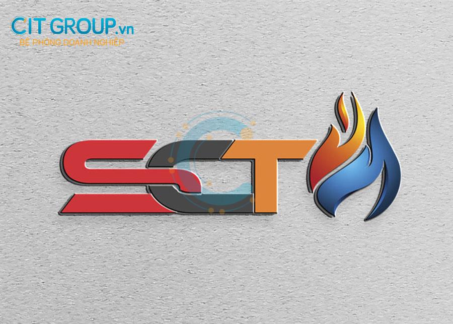 Logo gas SCT mockup