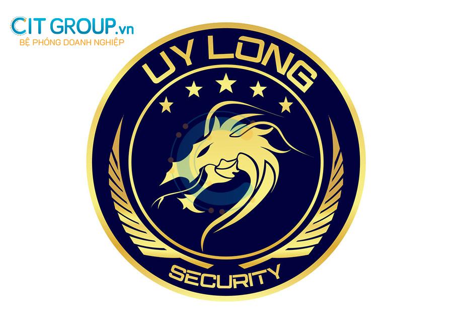 Logo bảo vệ Uy Long mẫu 2